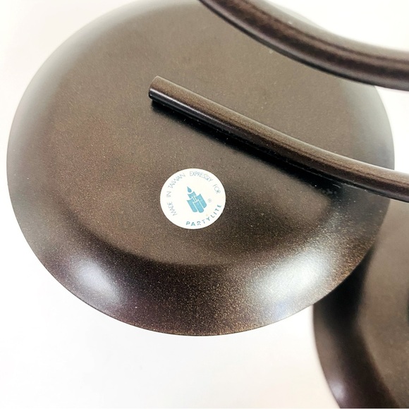 PartyLite Viking 4 Pillar Metal Candle Holder 8” x 8” - Picture 5 of 5